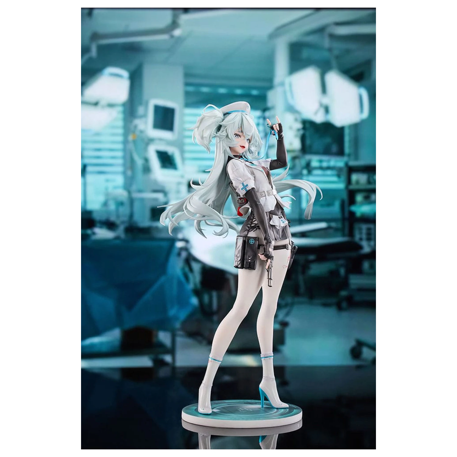 Girls´ Frontline 2: Exilium Florence 1/6 Enchanting White Feather PVC szobor figura 26 cm     termékfotó