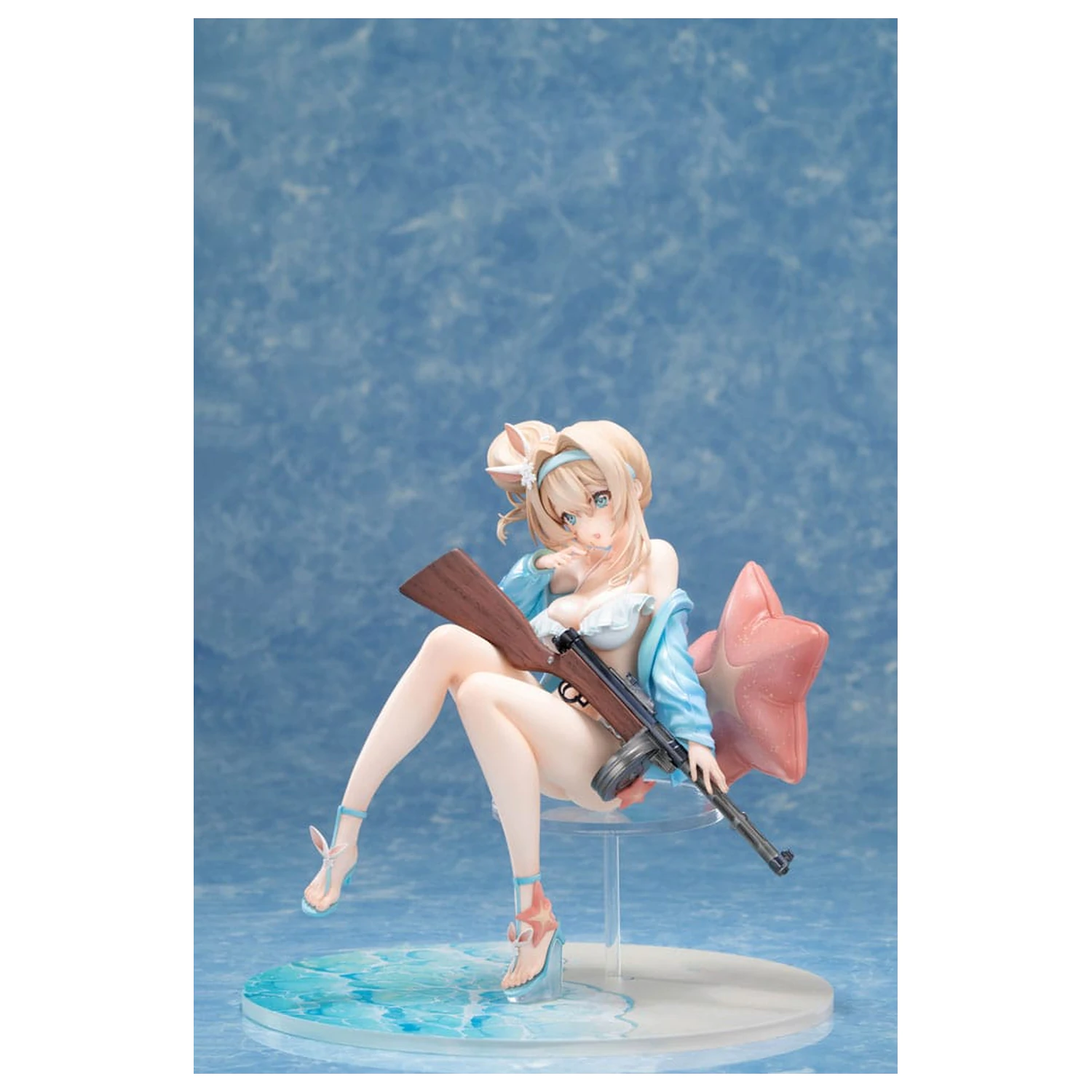 Girls´ Frontline 2: Exilium PVC szobor figura 1/6 Suomi Sparkling Ocean Ver. 20 cm    termékfotó