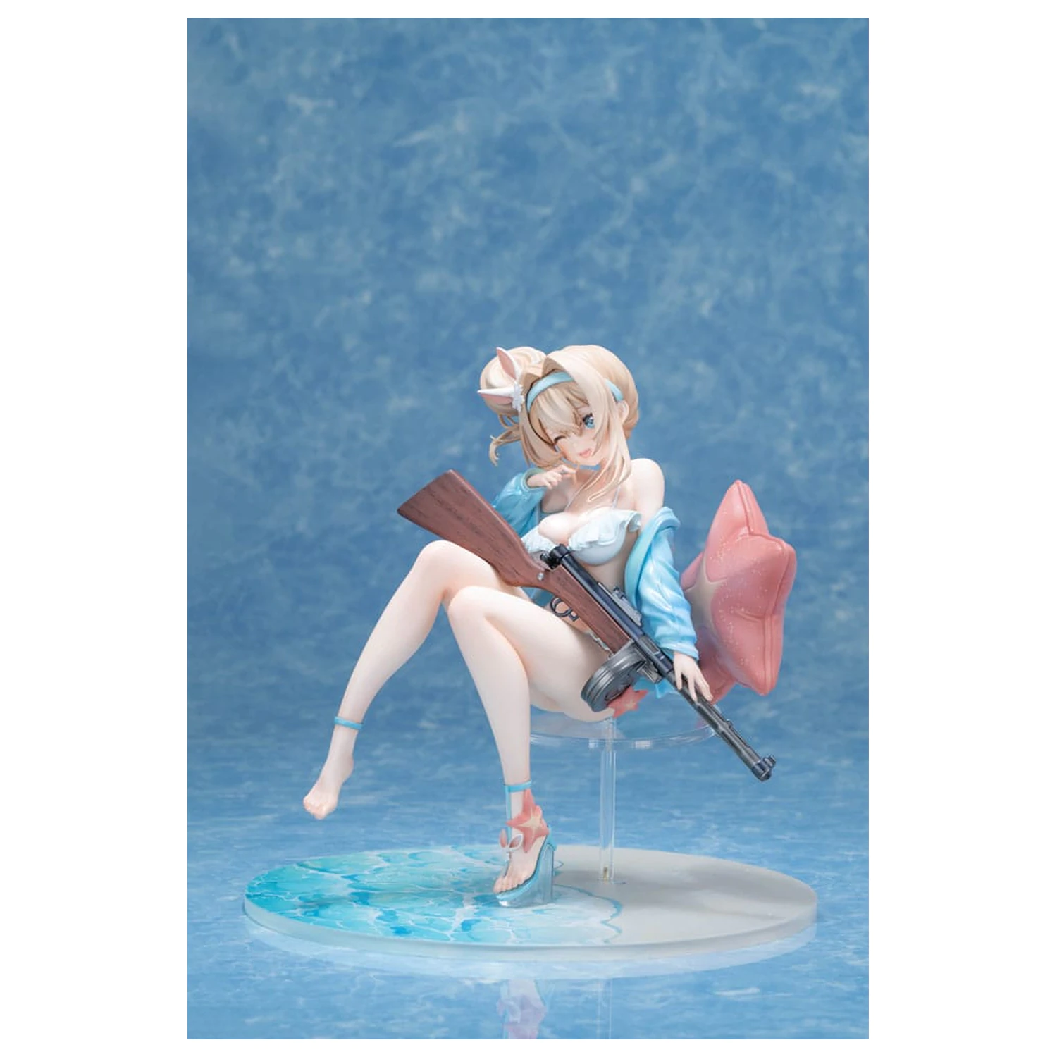 Girls´ Frontline 2: Exilium PVC szobor figura 1/6 Suomi Sparkling Ocean Ver. 20 cm    termékfotó
