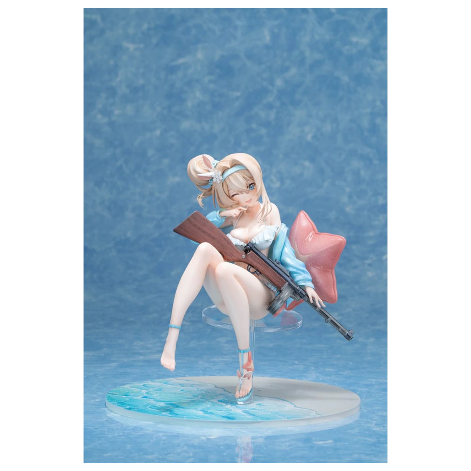 Girls´ Frontline 2: Exilium PVC szobor figura 1/6 Suomi Sparkling Ocean Ver. 20 cm    termékfotó
