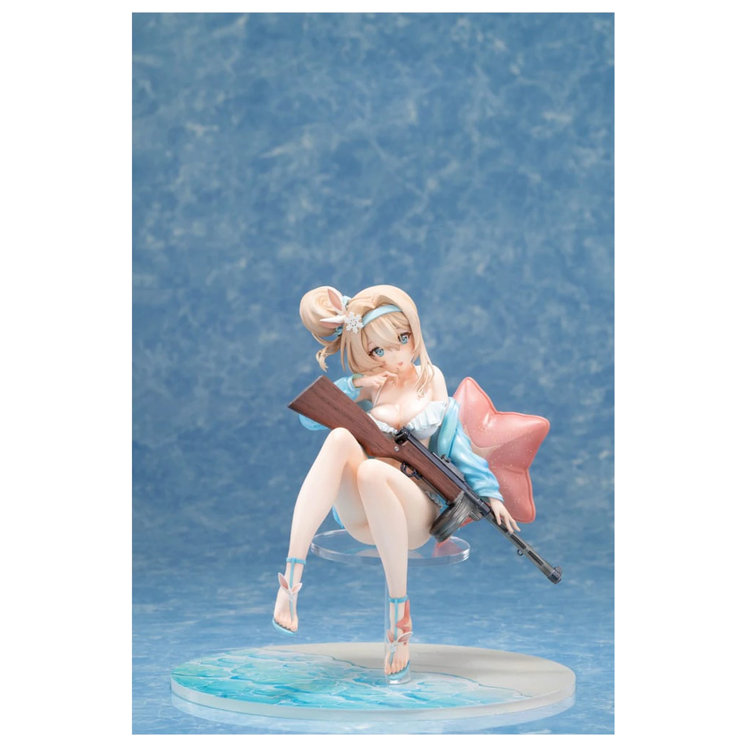 Girls´ Frontline 2: Exilium PVC szobor figura 1/6 Suomi Sparkling Ocean Ver. 20 cm    termékfotó