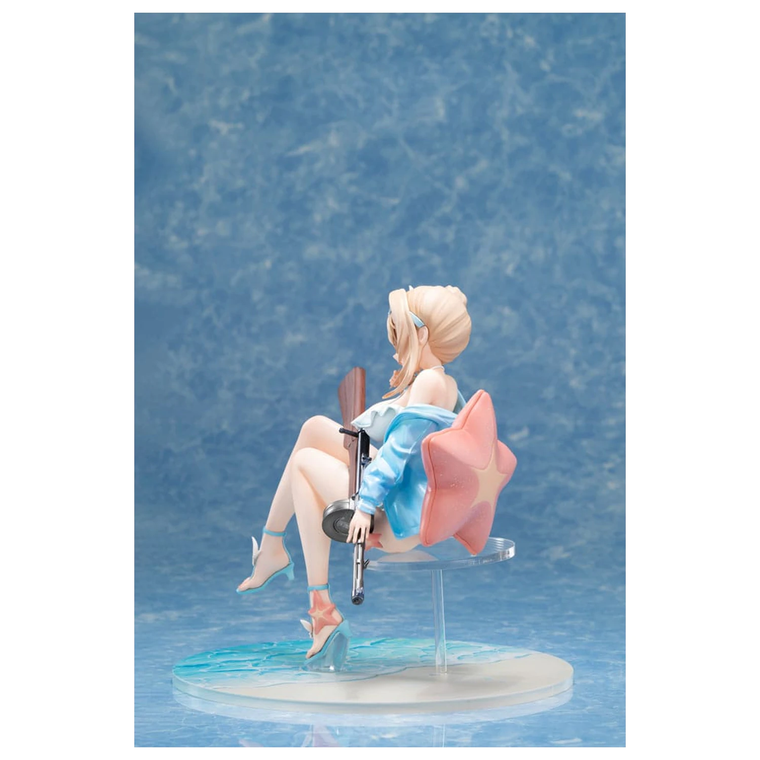Girls´ Frontline 2: Exilium PVC szobor figura 1/6 Suomi Sparkling Ocean Ver. 20 cm    termékfotó