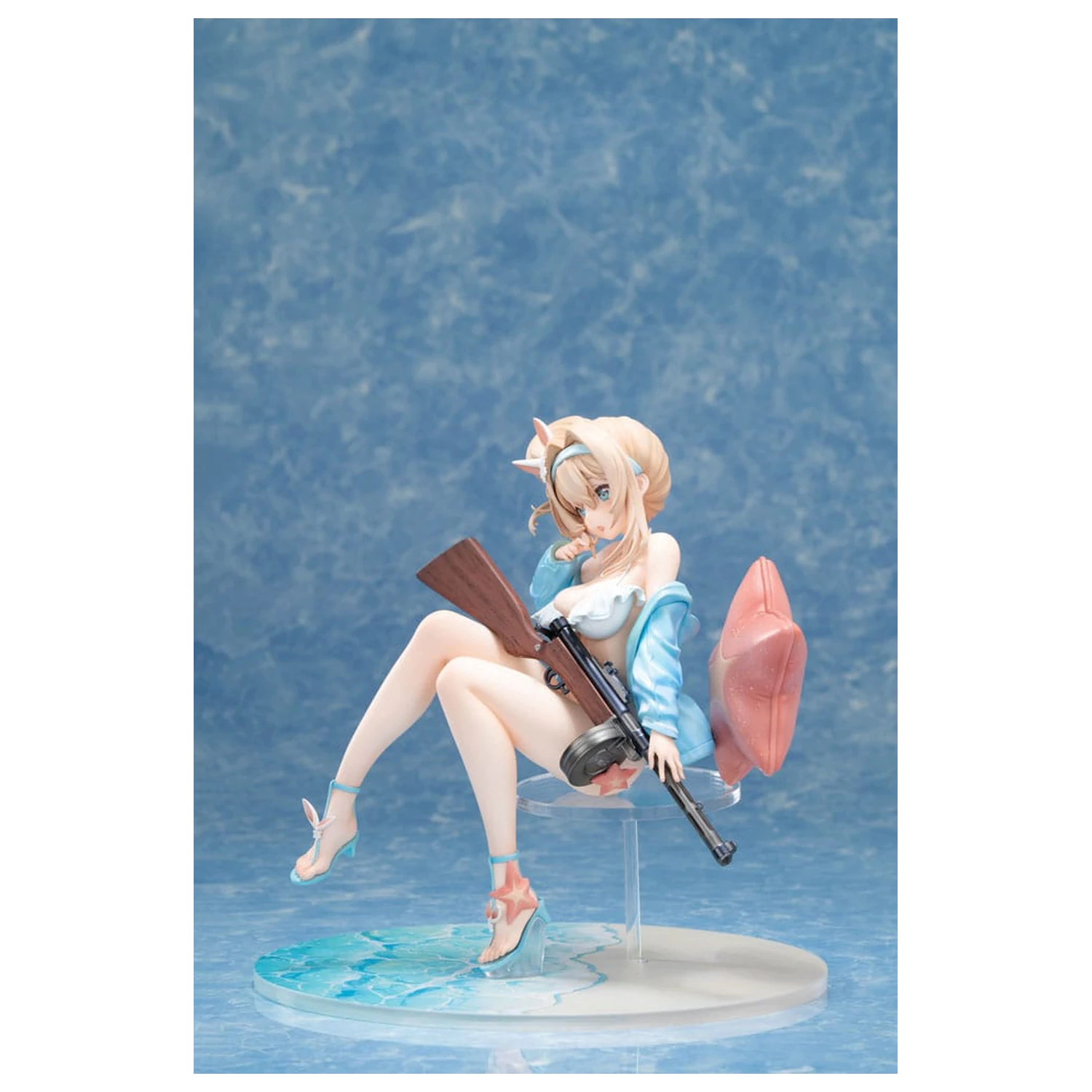 Girls´ Frontline 2: Exilium PVC szobor figura 1/6 Suomi Sparkling Ocean Ver. 20 cm    termékfotó