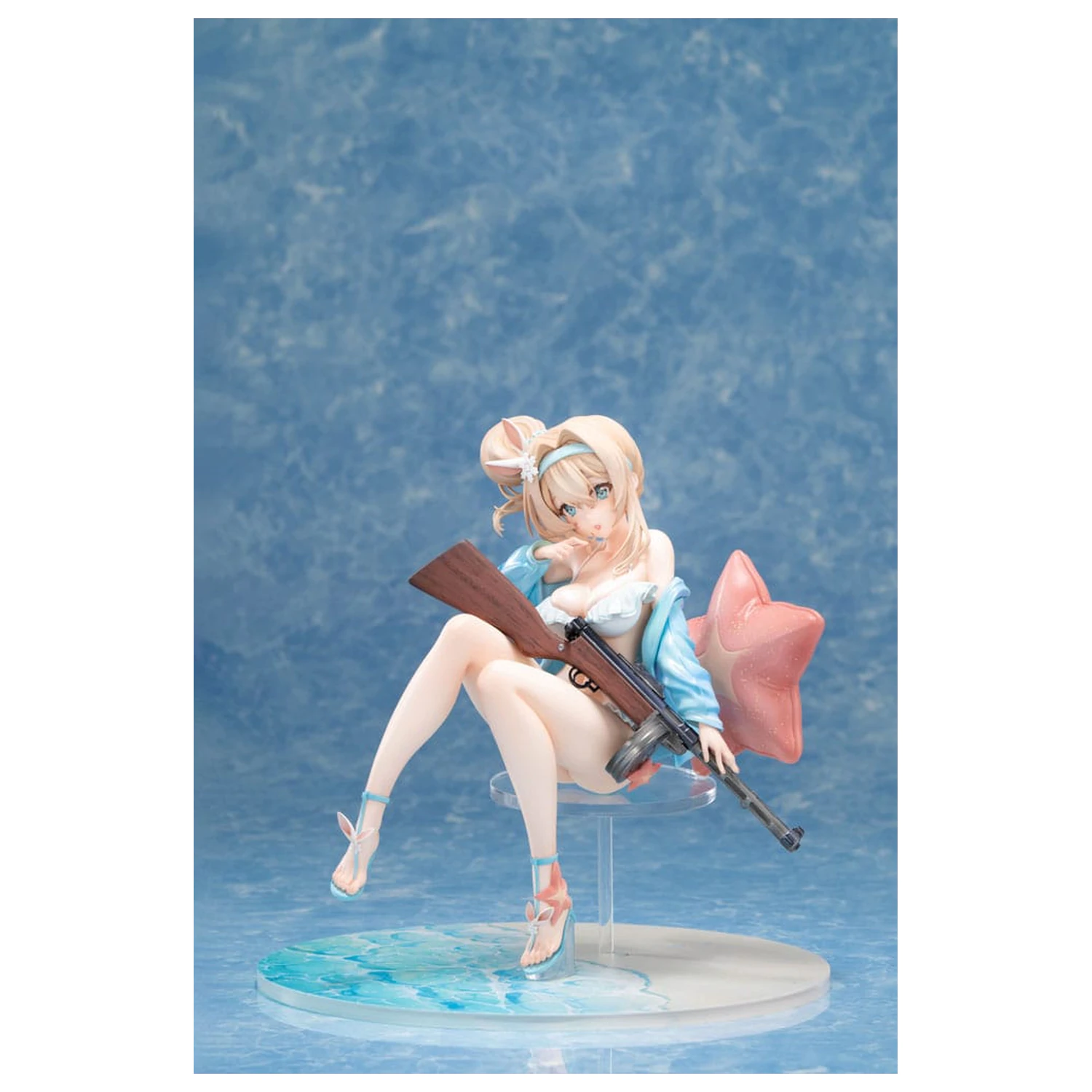 Girls´ Frontline 2: Exilium PVC szobor figura 1/6 Suomi Sparkling Ocean Ver. 20 cm    termékfotó
