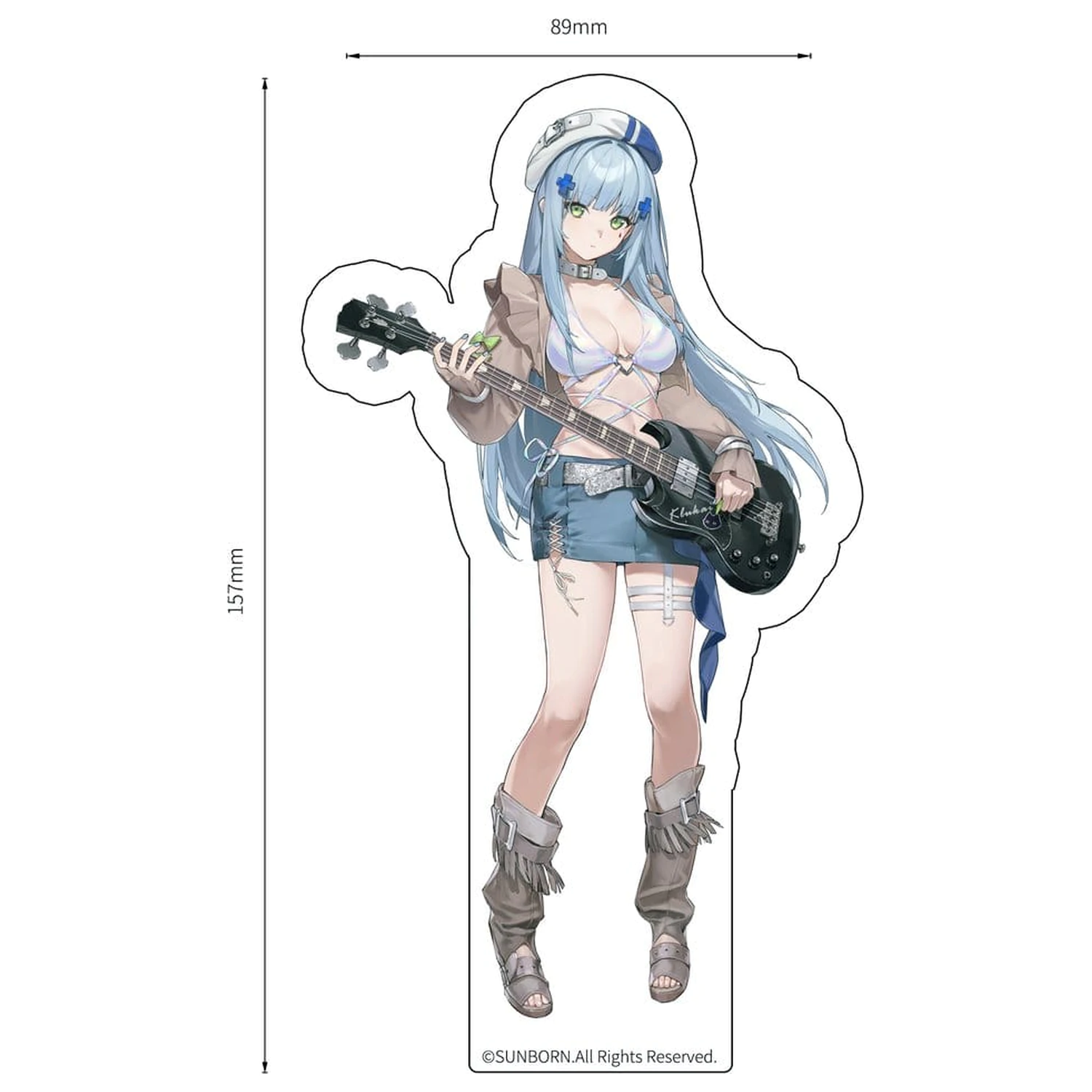 Girls Frontline Netsurou Kaisou Series PVC figura 1/6 Klukai 10th Anniversary Ver. 28 cm termékfotó