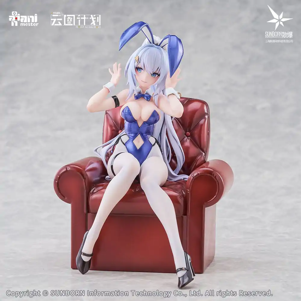 Girls' Frontline: Neural Cloud 1/7 Undine - Sweet Rabbit Symphony szobor figura 17 cm termékfotó