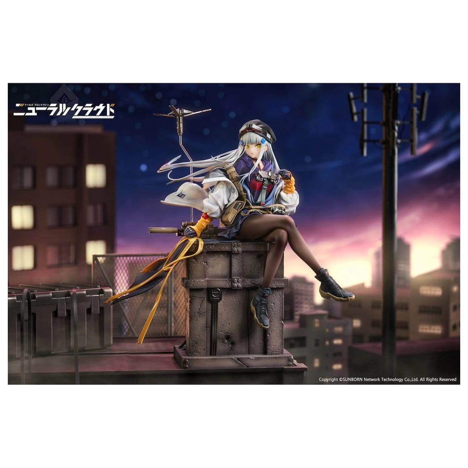 Girls' Frontline NeuralCloud 1/7 Klukai PVC figura 27 cm termékfotó