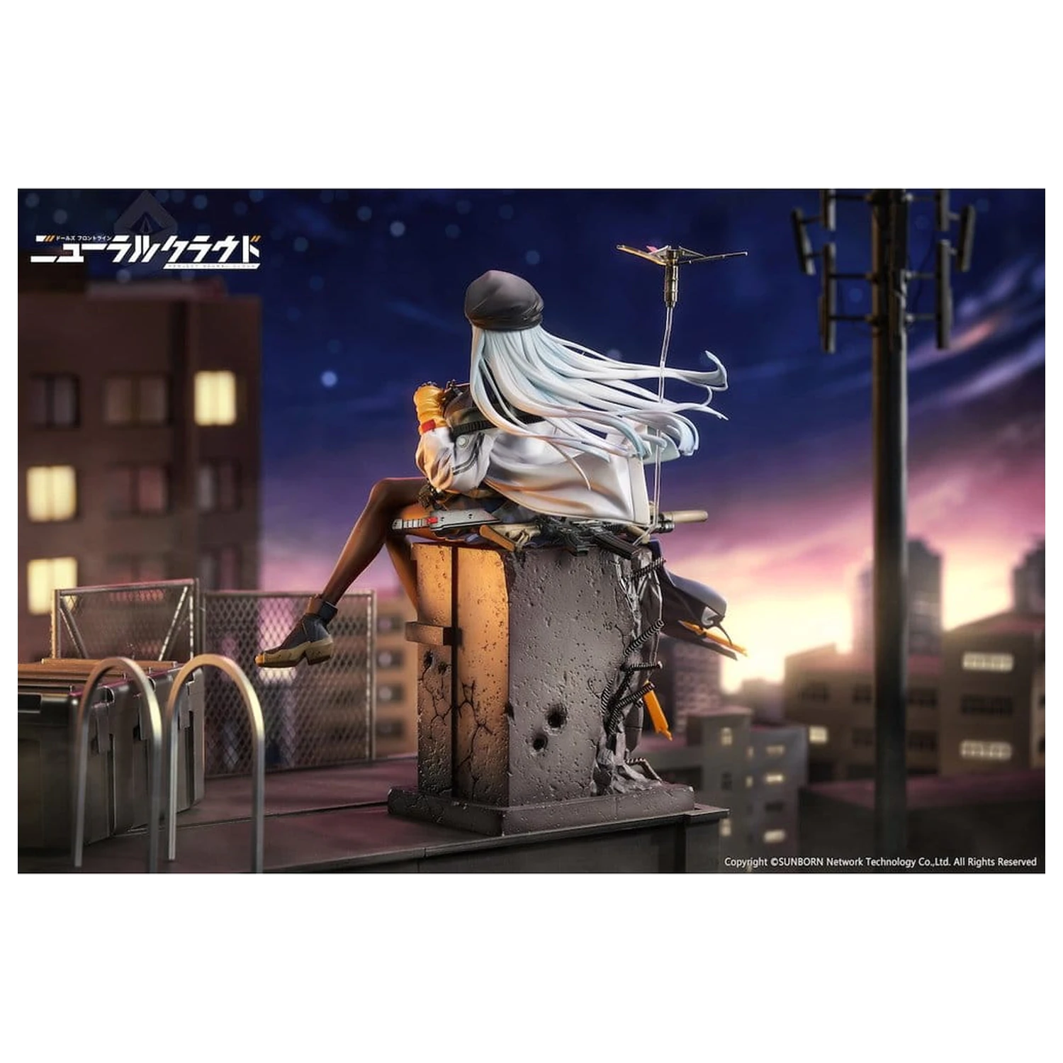 Girls' Frontline NeuralCloud 1/7 Klukai PVC figura 27 cm termékfotó