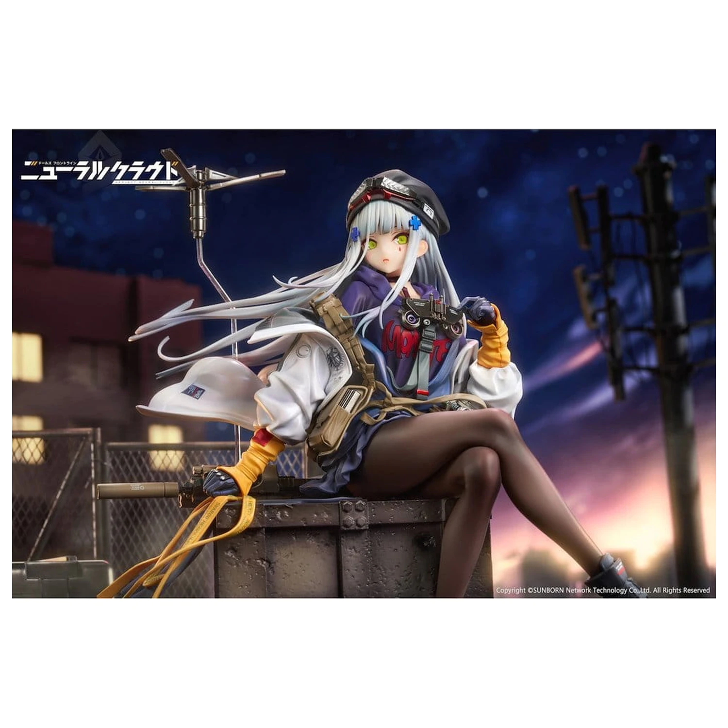 Girls' Frontline NeuralCloud 1/7 Klukai PVC figura 27 cm termékfotó
