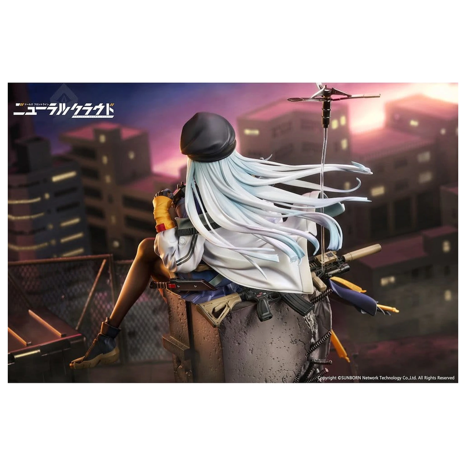 Girls' Frontline NeuralCloud 1/7 Klukai PVC figura 27 cm termékfotó