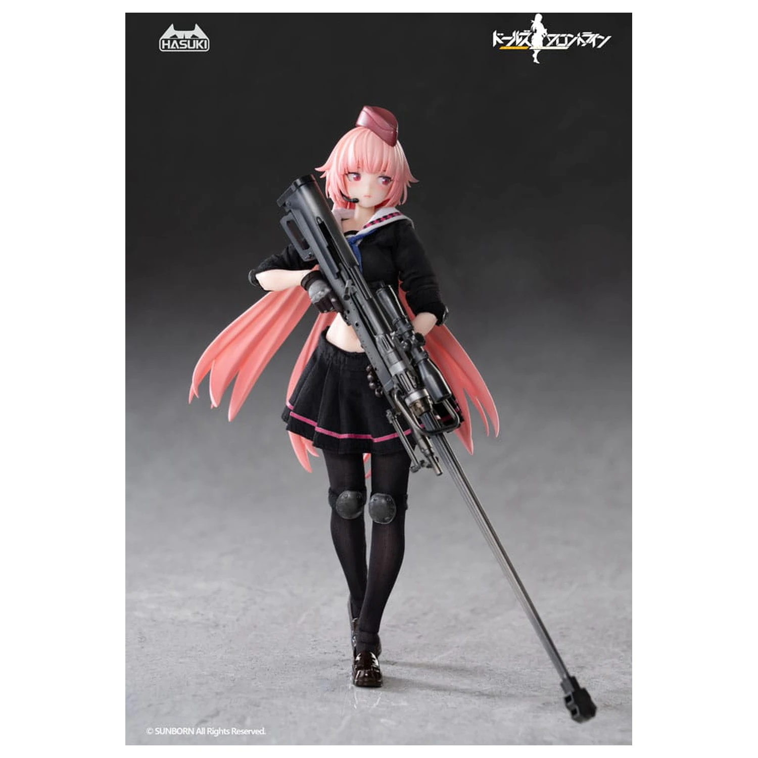 Girls´ Frontline Pocket Art Action akciófigura 1/12 PA011 NTW-20 16 cm   termékfotó