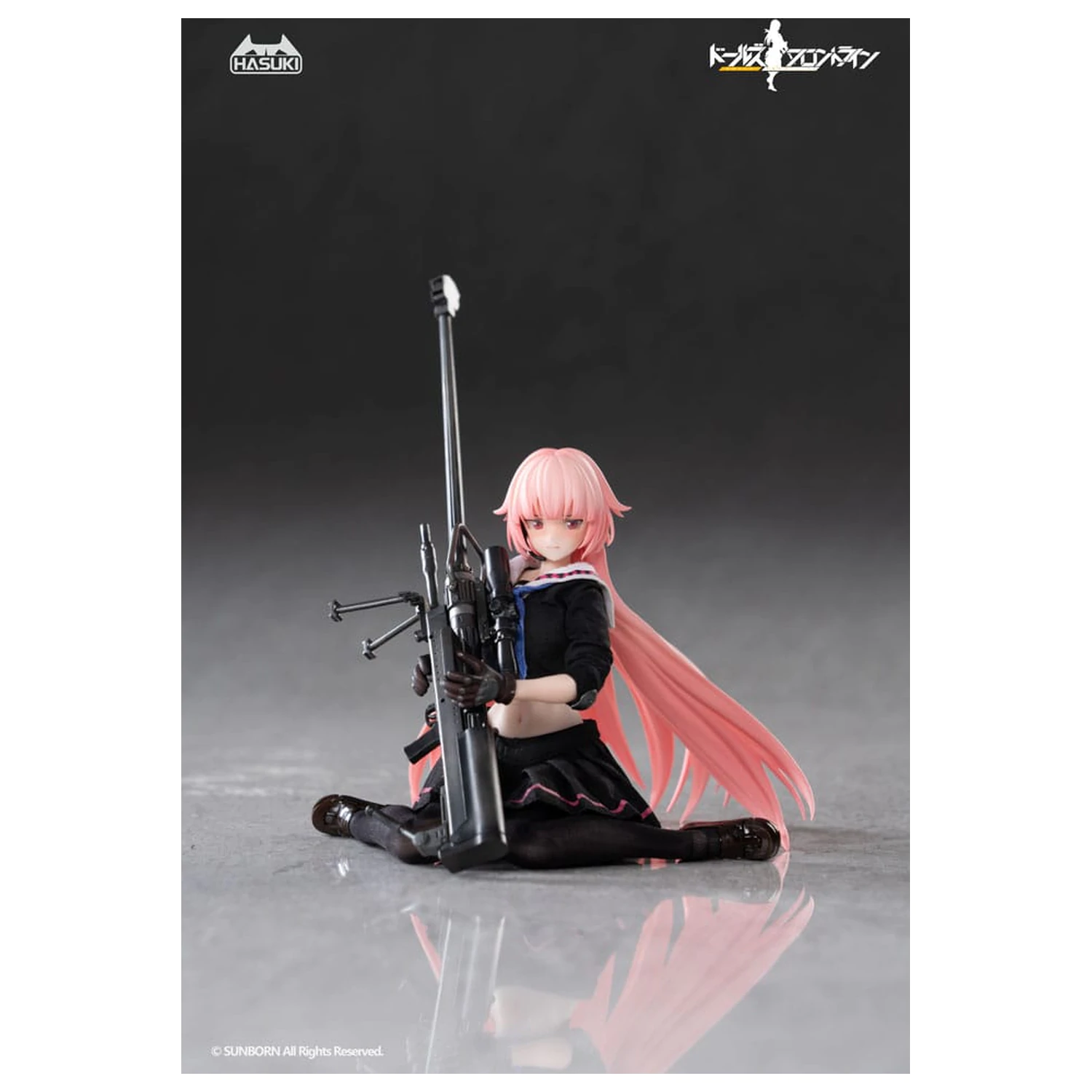Girls´ Frontline Pocket Art Action akciófigura 1/12 PA011 NTW-20 16 cm   termékfotó