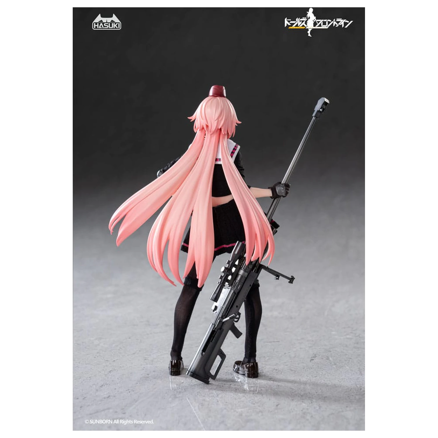 Girls´ Frontline Pocket Art Action akciófigura 1/12 PA011 NTW-20 16 cm   termékfotó