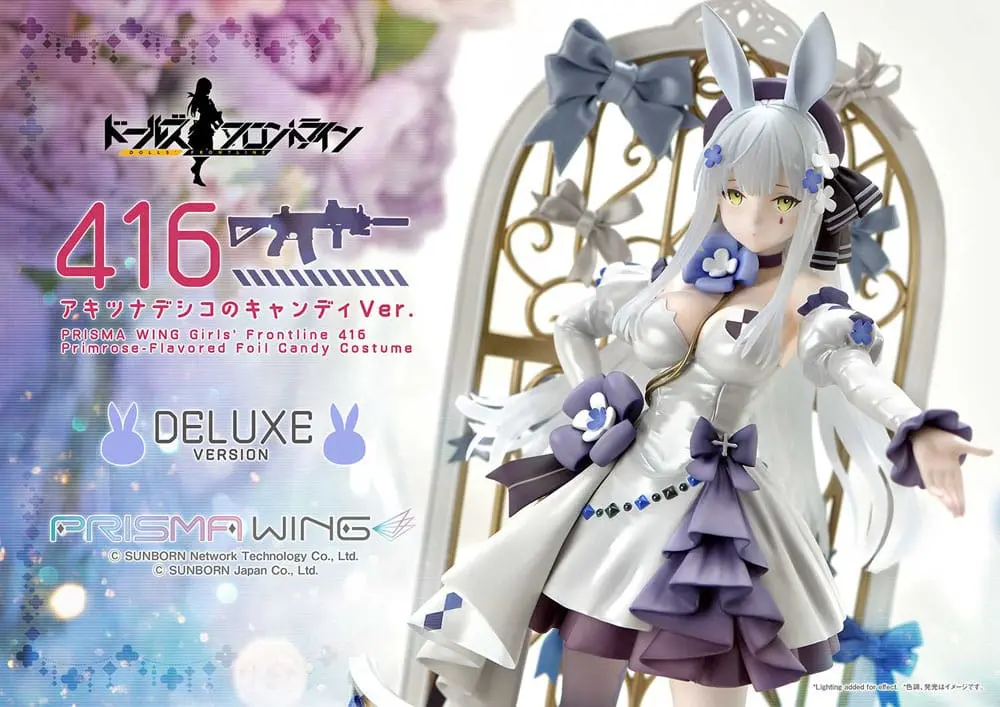 Girls' Frontline Prisma Wing 1/7 Primrose-Flavored Foil Candy Costume Deluxe Version PVC szobor figura 25 cm termékfotó