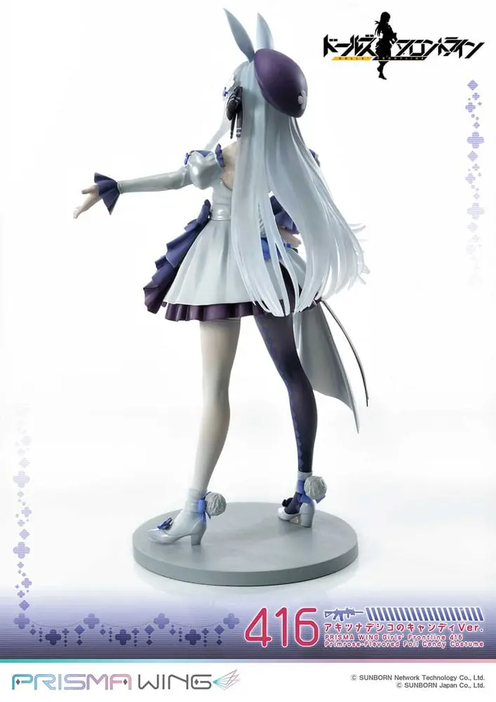 Girls' Frontline Prisma Wing 1/7 Primrose-Flavored Foil Candy Costume PVC szobor figura 25 cm termékfotó