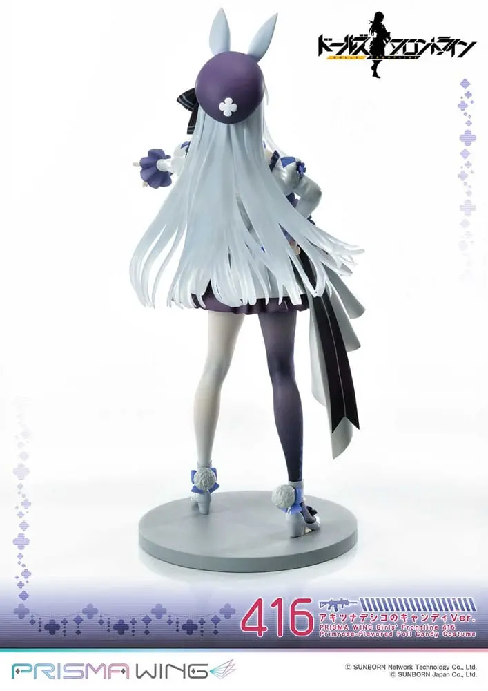 Girls' Frontline Prisma Wing 1/7 Primrose-Flavored Foil Candy Costume PVC szobor figura 25 cm termékfotó