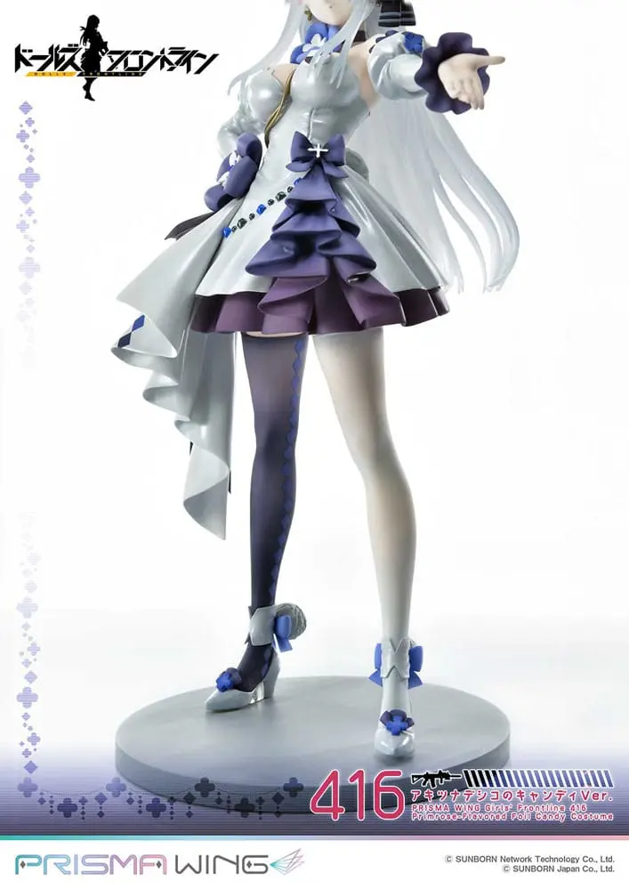Girls' Frontline Prisma Wing 1/7 Primrose-Flavored Foil Candy Costume PVC szobor figura 25 cm termékfotó