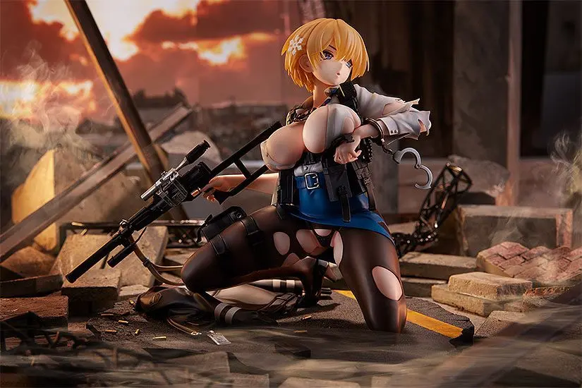 Girls Frontline PVC szobor figura 1/6 VSK-94 Heavy Damage Ver. 18 cm termékfotó