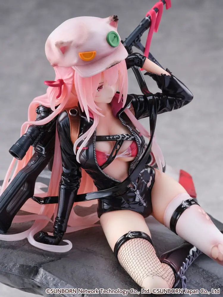 Girls' Frontline SHIBUYA SCRAMBLE FIGURE 1/7 UKM-2000 Gale Lightning -Wounded Ver.- PVC szobor figura 20 cm termékfotó