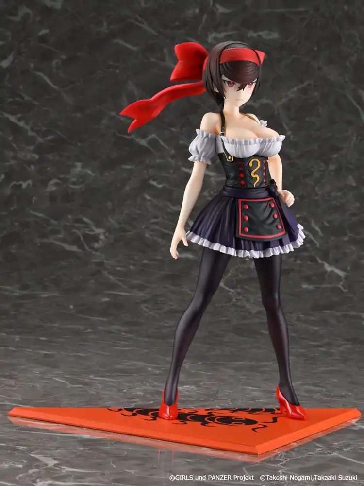 Girls und Panzer 1/6 Tsuruki Shizuka Dirndl Ver. szobor figura 23 cm   termékfotó