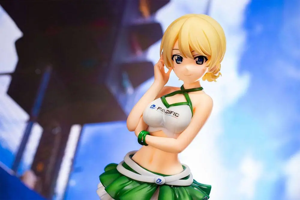 Girls und Panzer der Film x Pacific Racing Team 1/5 Darjeeling Race Queen Ver. szobor figura 31 cm termékfotó