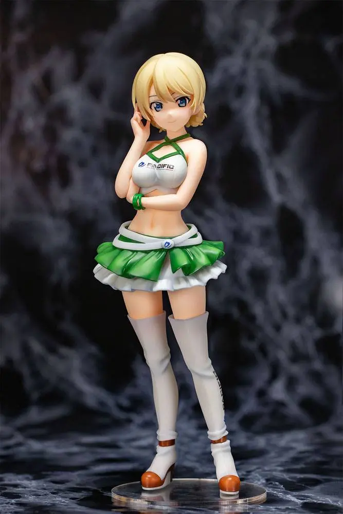 Girls und Panzer der Film x Pacific Racing Team 1/5 Darjeeling Race Queen Ver. szobor figura 31 cm termékfotó
