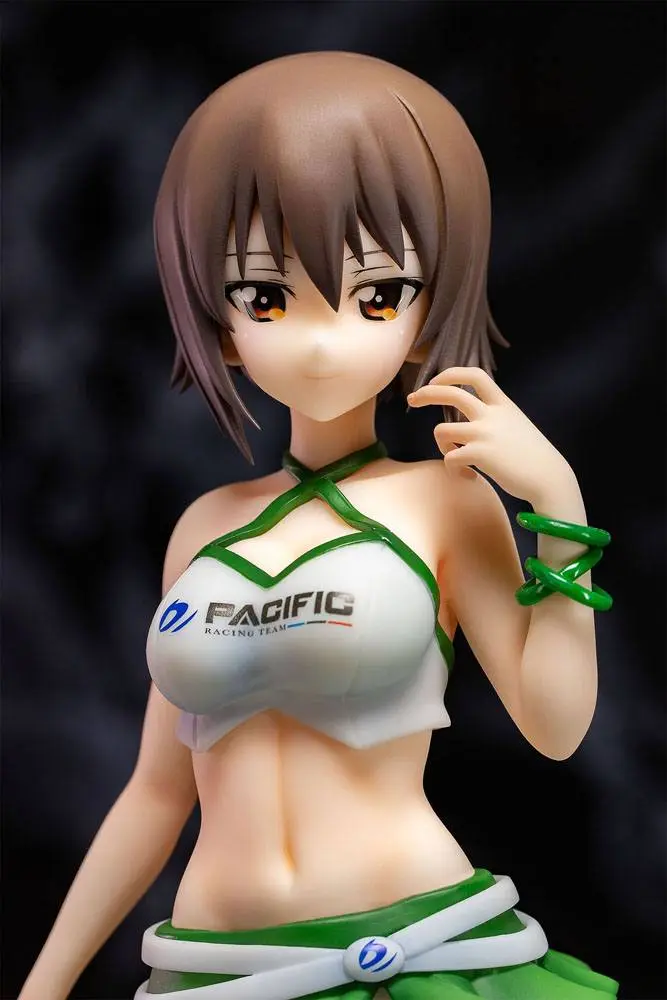 Girls und Panzer der Film x Pacific Racing Team 1/5 Maho Nishizumi Race Queen Ver. szobor figura 31 cm termékfotó