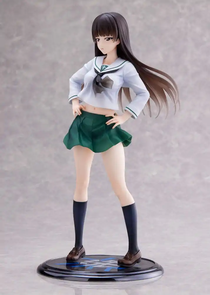 Girls und Panzer Senshadou Daisakusen! 1/7 Shiho Nishizumi Oarai Girls High PVC szobor figura 25 cm termékfotó