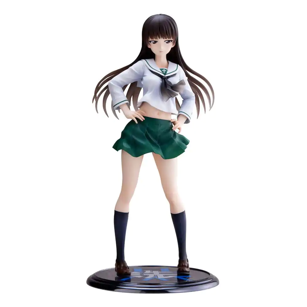 Girls und Panzer Senshadou Daisakusen! 1/7 Shiho Nishizumi Oarai Girls High PVC szobor figura 25 cm termékfotó