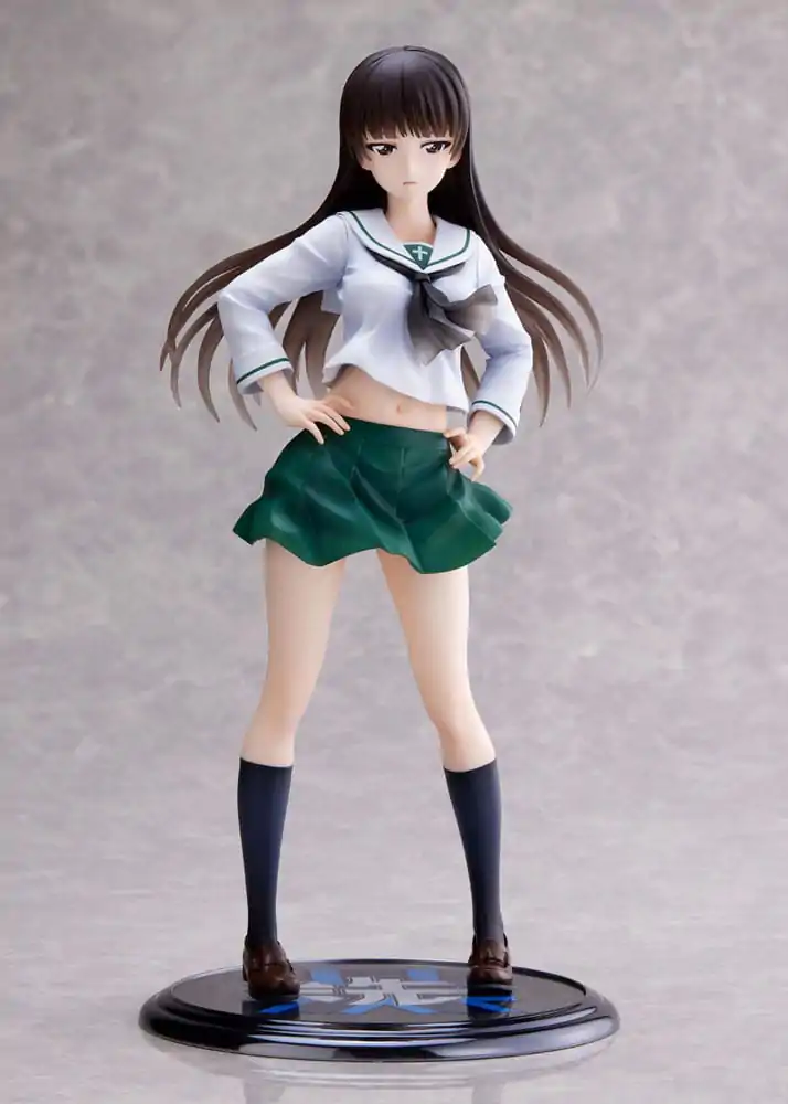 Girls und Panzer Senshadou Daisakusen! 1/7 Shiho Nishizumi Oarai Girls High PVC szobor figura 25 cm termékfotó