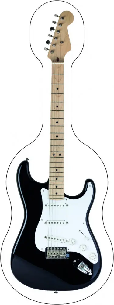 Gitár formapárna, díszpárna 22*47 cm termékfotó