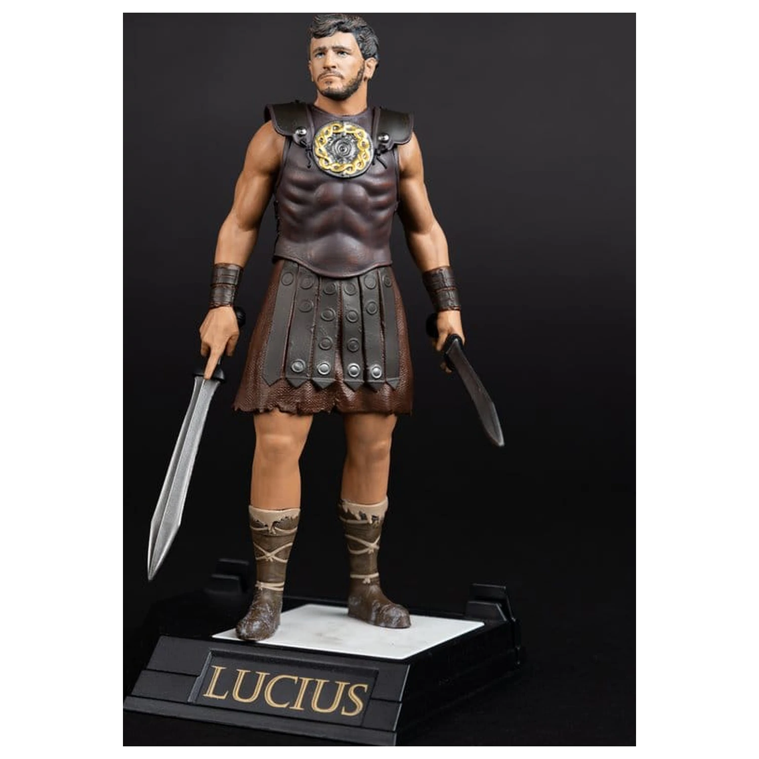 Gladiator II Movie Maniacs Lucius szobor figura 16 cm termékfotó