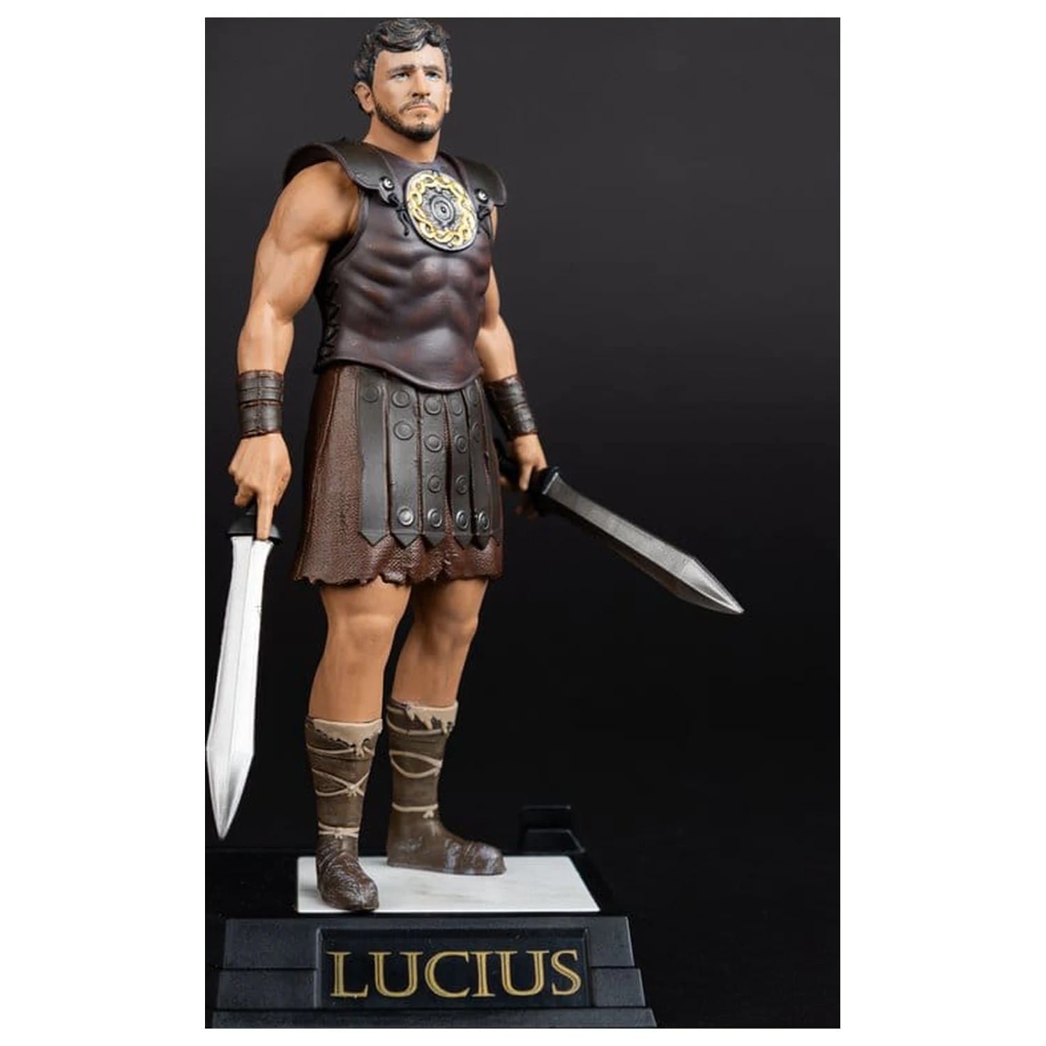 Gladiator II Movie Maniacs Lucius szobor figura 16 cm termékfotó