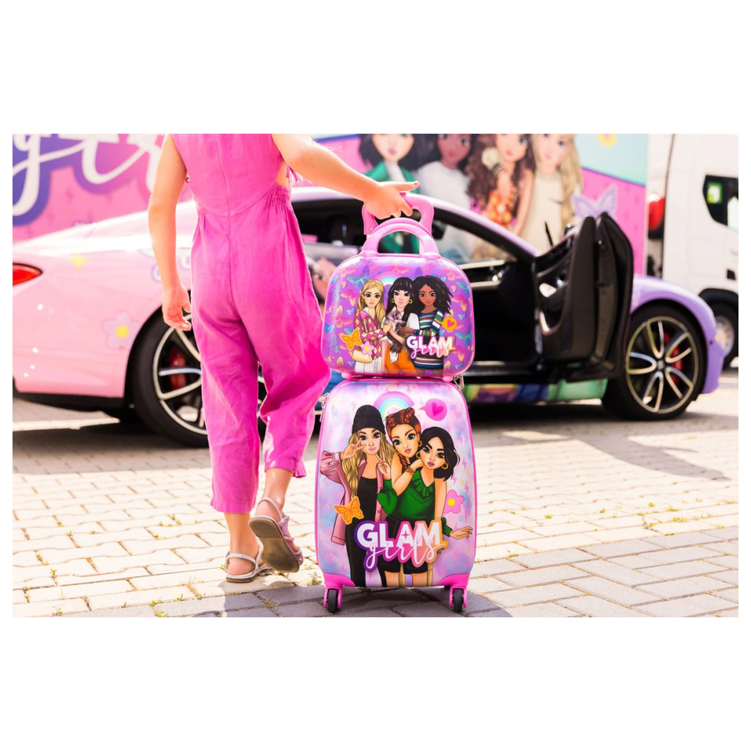 Glam Girls Friends utazótáska, bőrönd 30 cm termékfotó