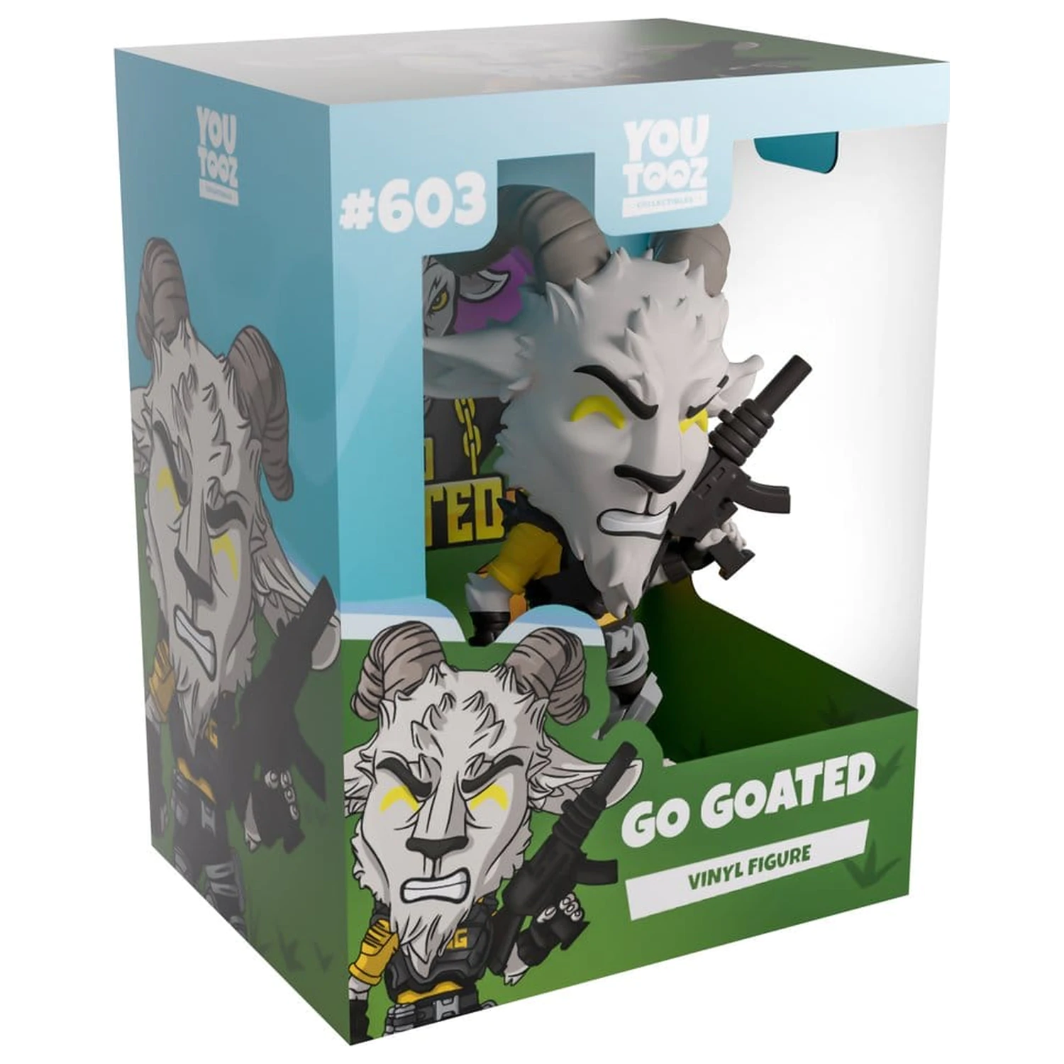 Go Goated Vinyl figura Combat Goat 11 cm termékfotó