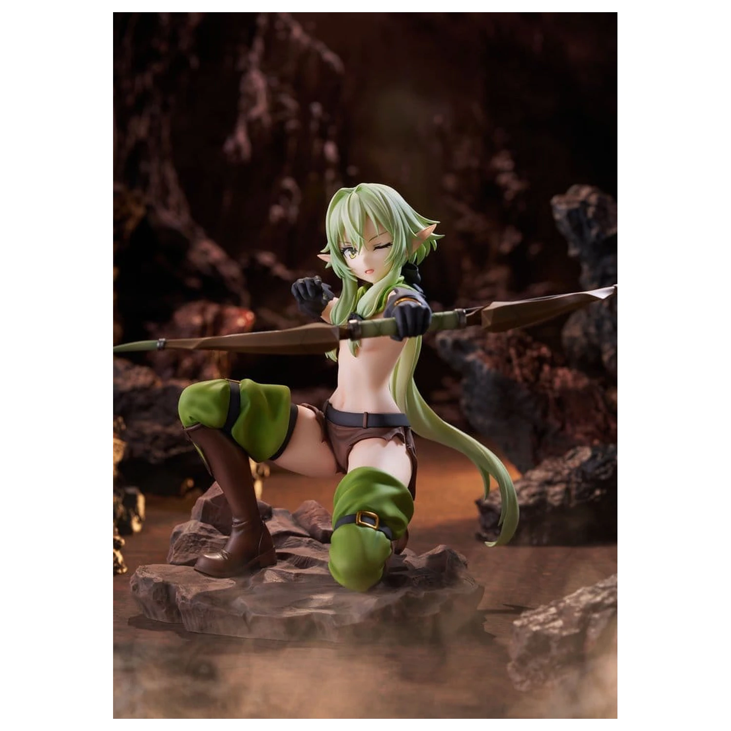 Goblin Slayer II 1/7 High Elf Archer battle with goblins Ver. AmiAmi PVC figura Limitált kiadás 16 cm termékfotó