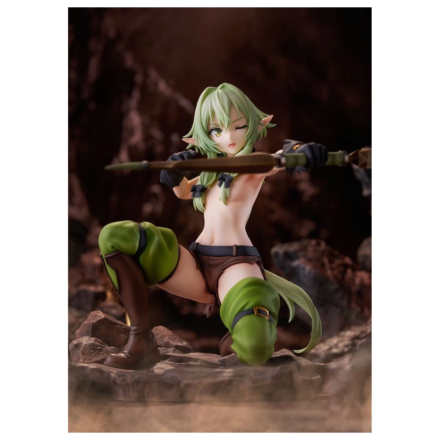 Goblin Slayer II 1/7 High Elf Archer battle with goblins Ver. AmiAmi PVC figura Limitált kiadás 16 cm termékfotó