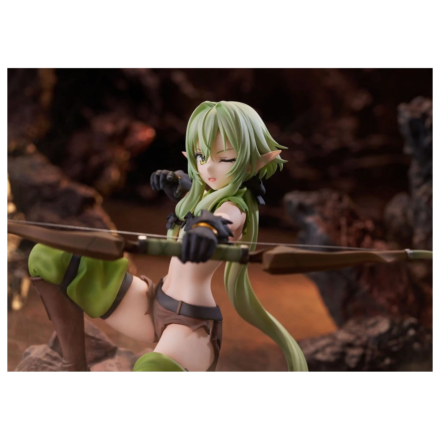 Goblin Slayer II 1/7 High Elf Archer battle with goblins Ver. AmiAmi PVC figura Limitált kiadás 16 cm termékfotó