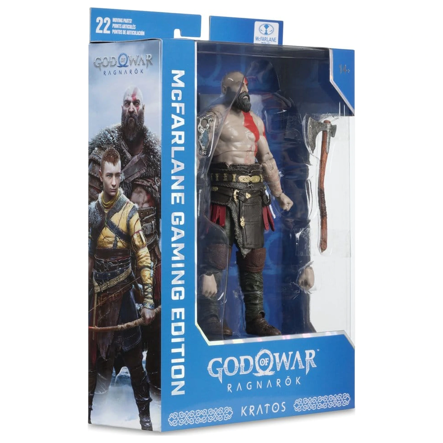God of War akciófigura Kratos 18 cm termékfotó
