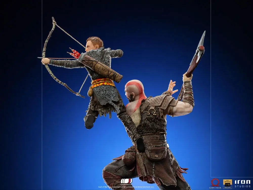 God of War BDS Art Scale Statue 1/10 Kratos & Atreus 34 cm termékfotó