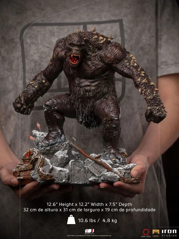 God of War BDS Art Scale 1/10 Ogre szobor figura 32 cm termékfotó