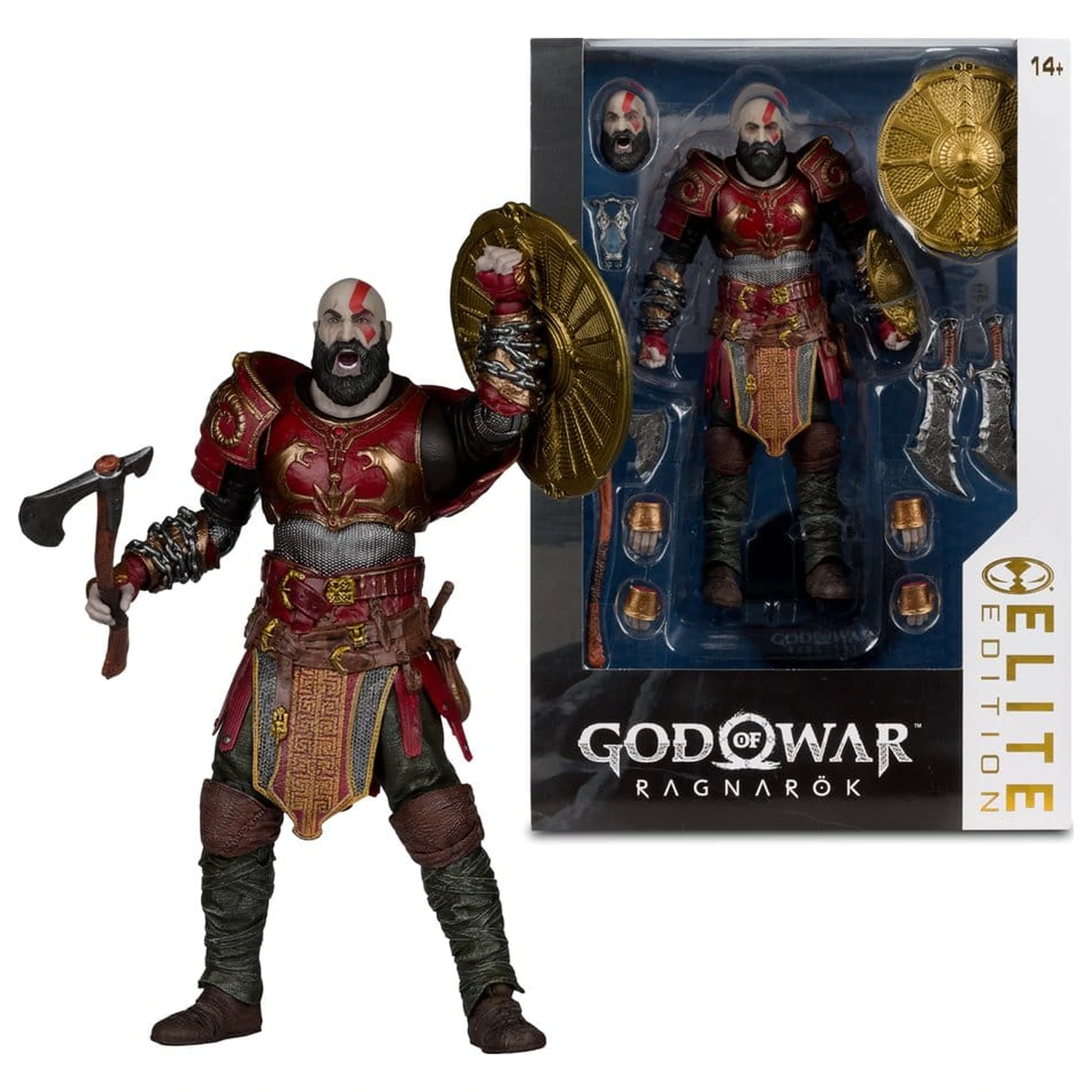 God of War McFarlane Elite Edition akciófigura Kratos 18 cm termékfotó