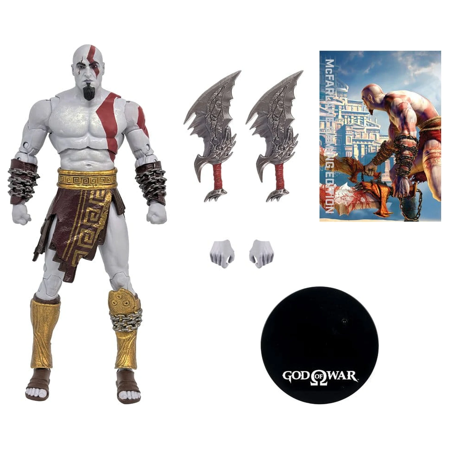 God of War McFarlane Gaming Edition akciófigura Kratos 18 cm termékfotó