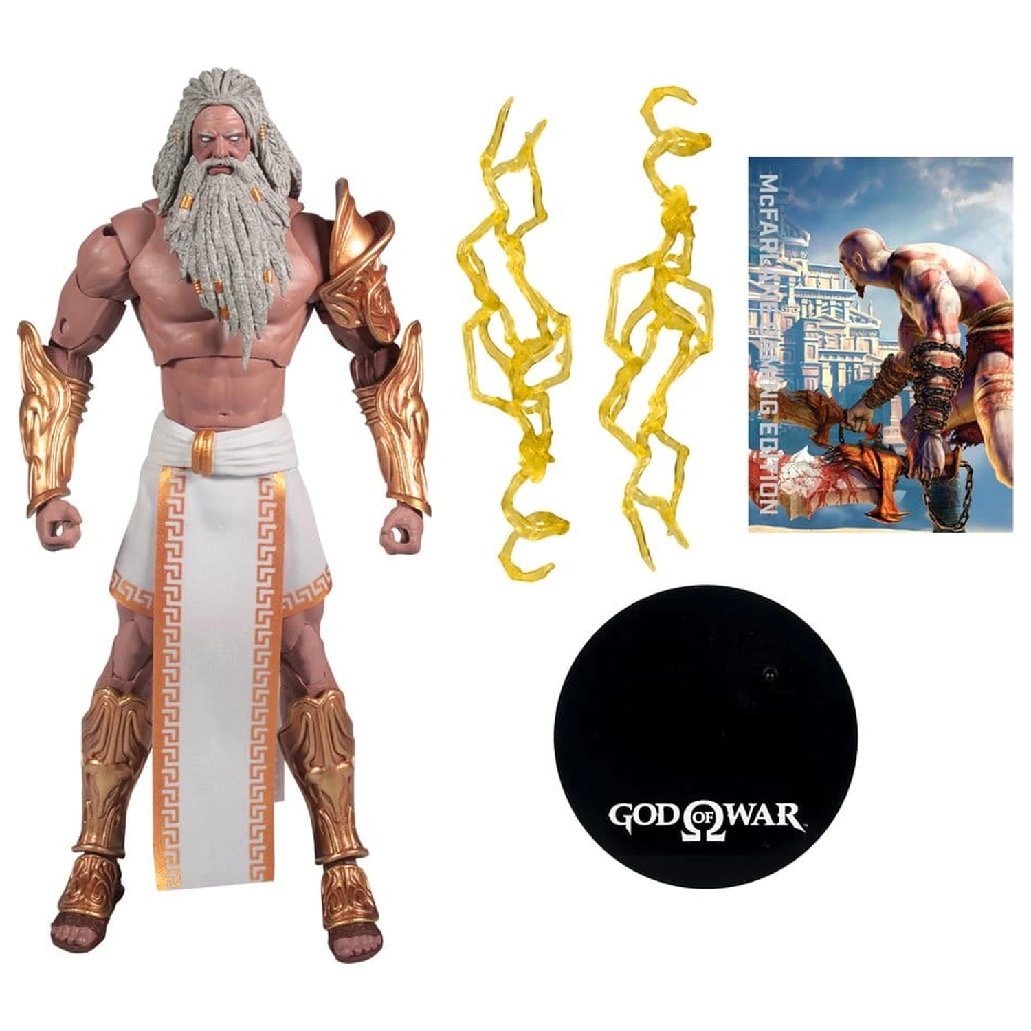 God of War McFarlane Gaming Edition akciófigura Zeus 18 cm termékfotó