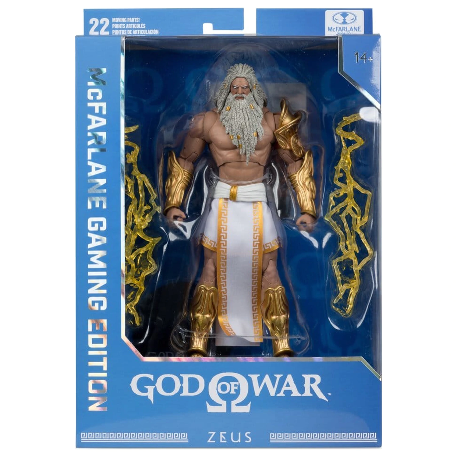 God of War McFarlane Gaming Edition akciófigura Zeus 18 cm termékfotó