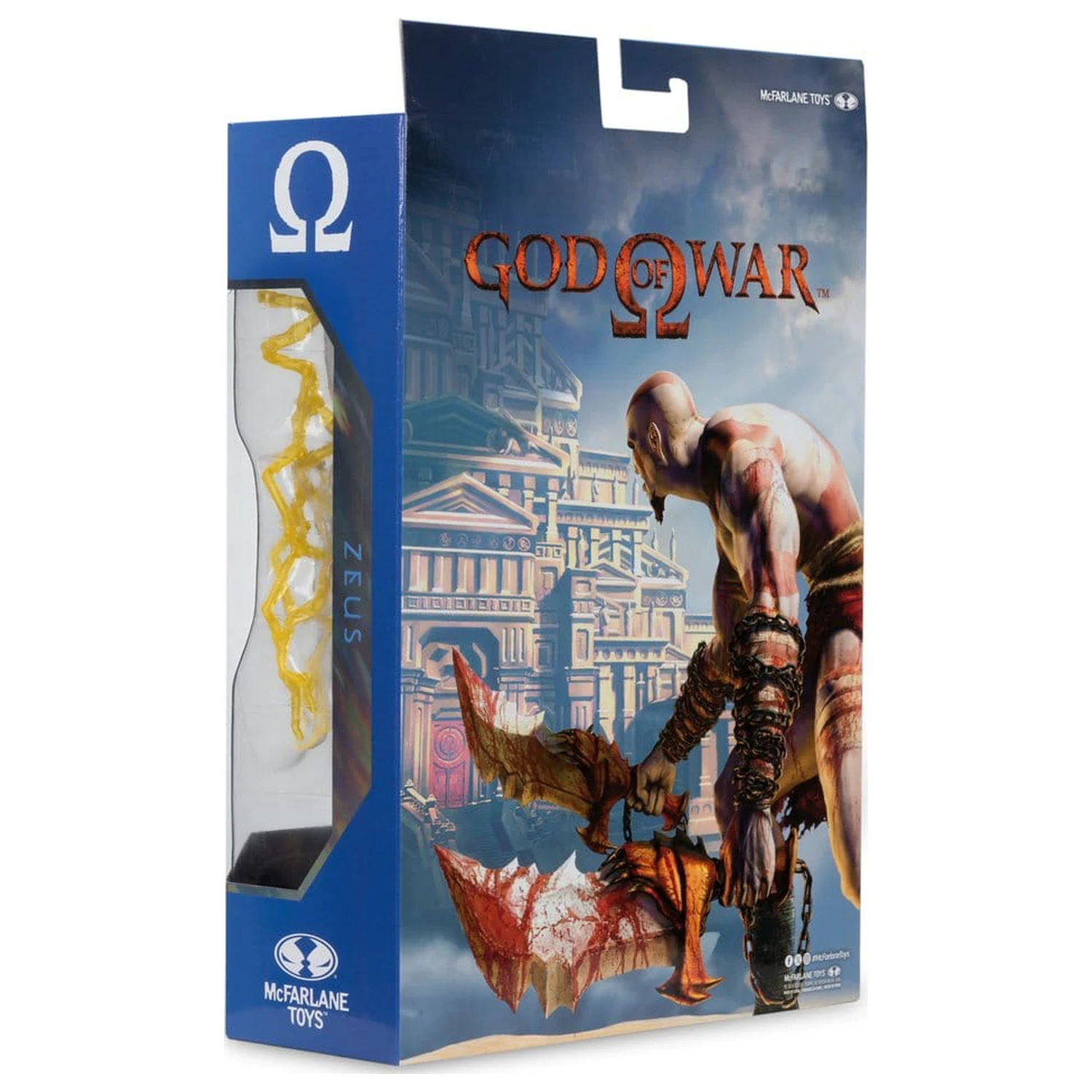 God of War McFarlane Gaming Edition akciófigura Zeus 18 cm termékfotó