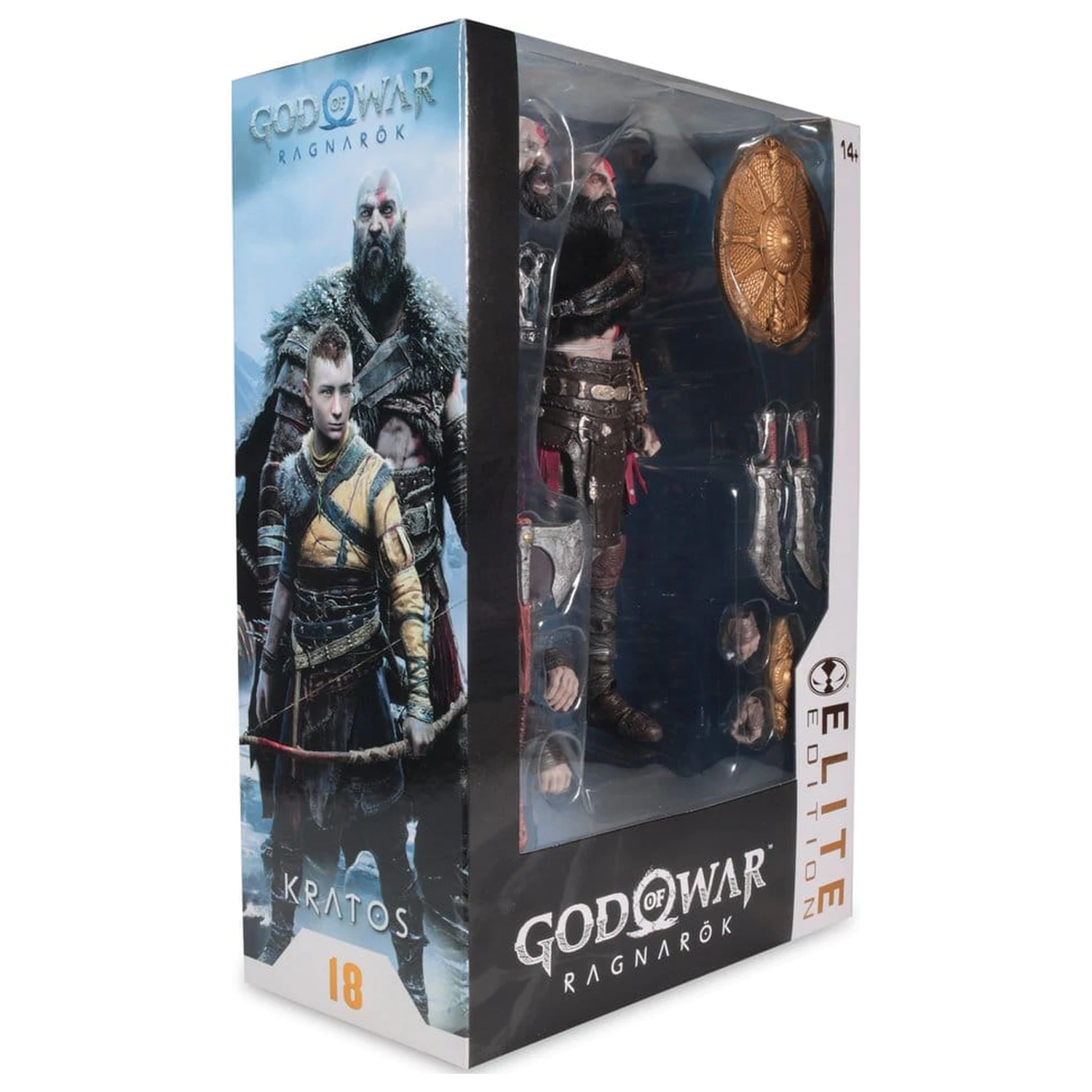 God of War Ragnarok McFarlane Elite Edition Deluxe akciófigura Kratos #18 18 cm termékfotó