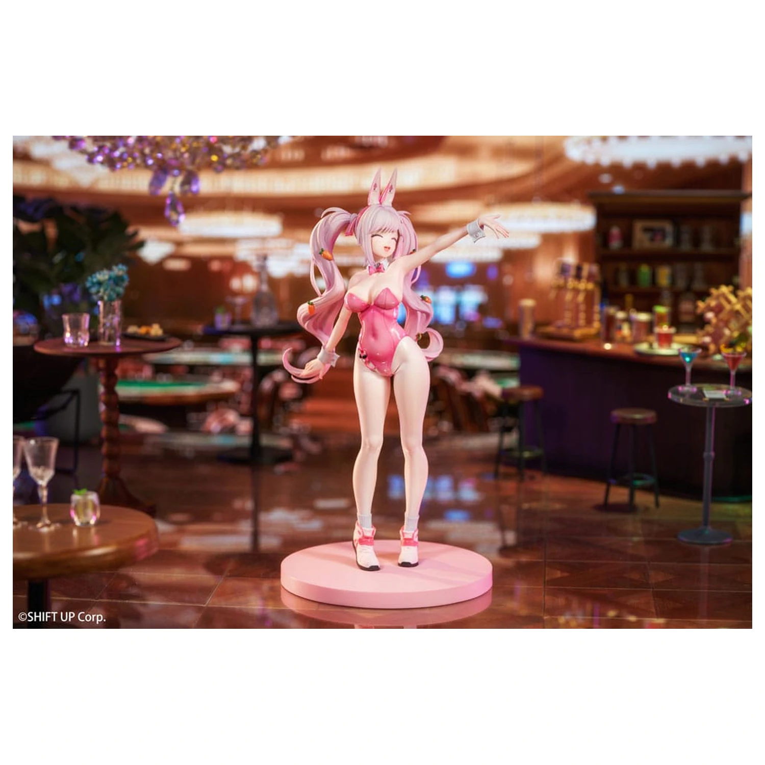 Goddess of Victory: Nikke 1/10 Alice: Wonderland Bunny PVC szobor figura 19 cm  termékfotó