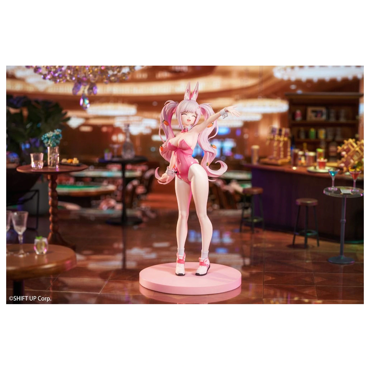 Goddess of Victory: Nikke 1/10 Alice: Wonderland Bunny PVC szobor figura 19 cm  termékfotó