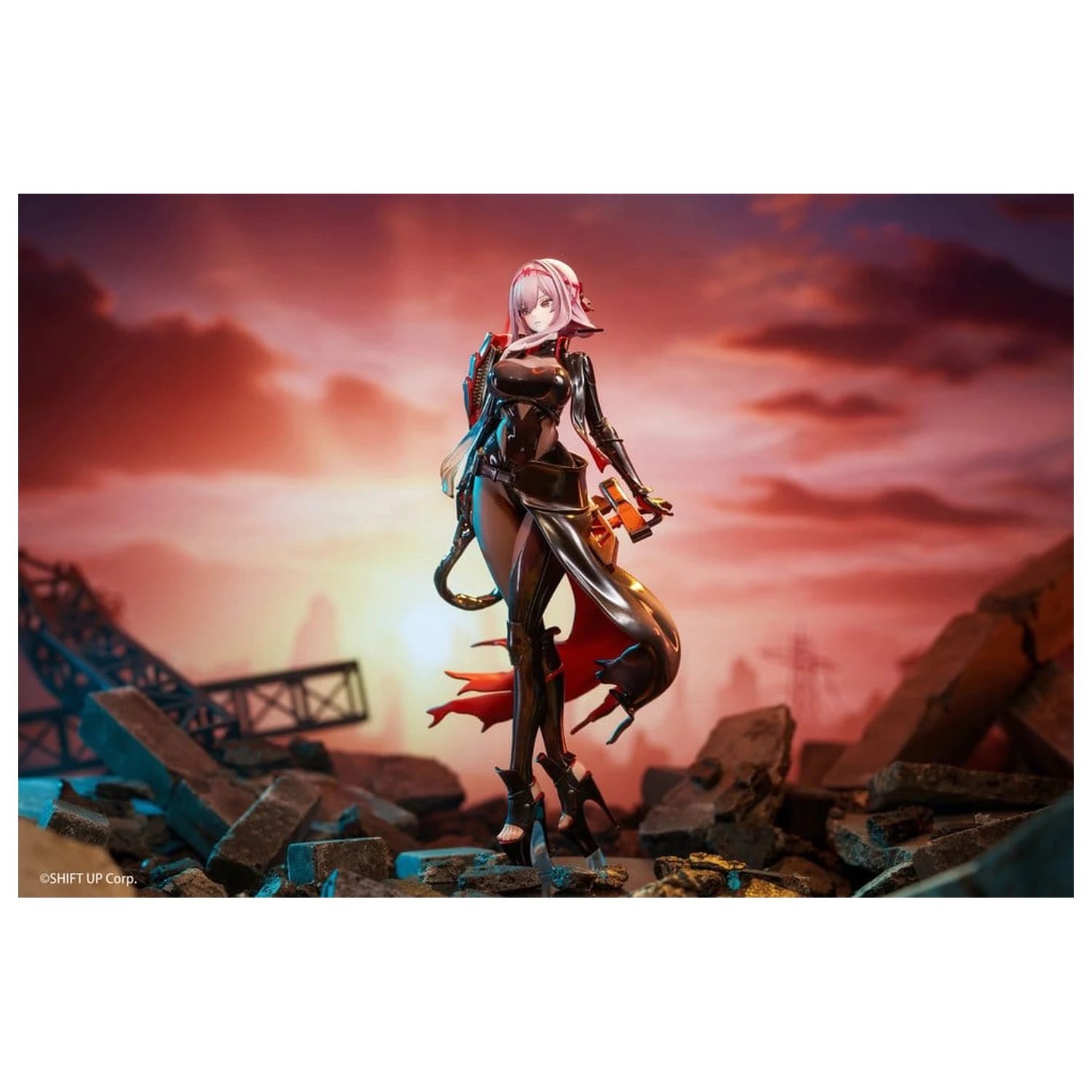Goddess of Victory: Nikke 1/10 Scarlet: Black Shadow PVC figura 21 cm termékfotó